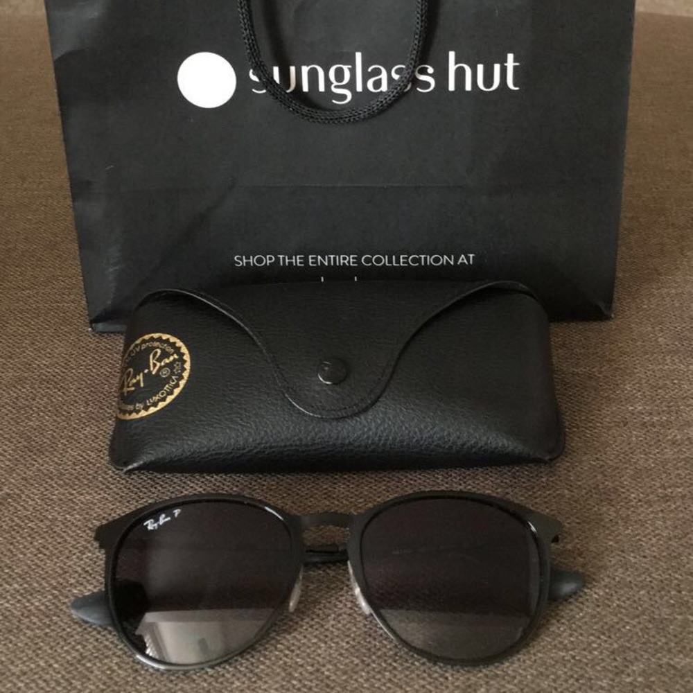 Ray Bans Erika metal frame polarized.  RB3539